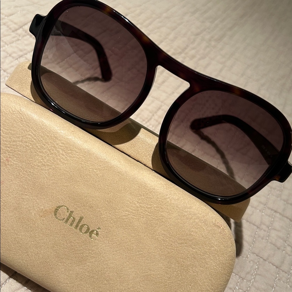 Women's Chloe Brown Sunglasses - Picture 5 of 9
